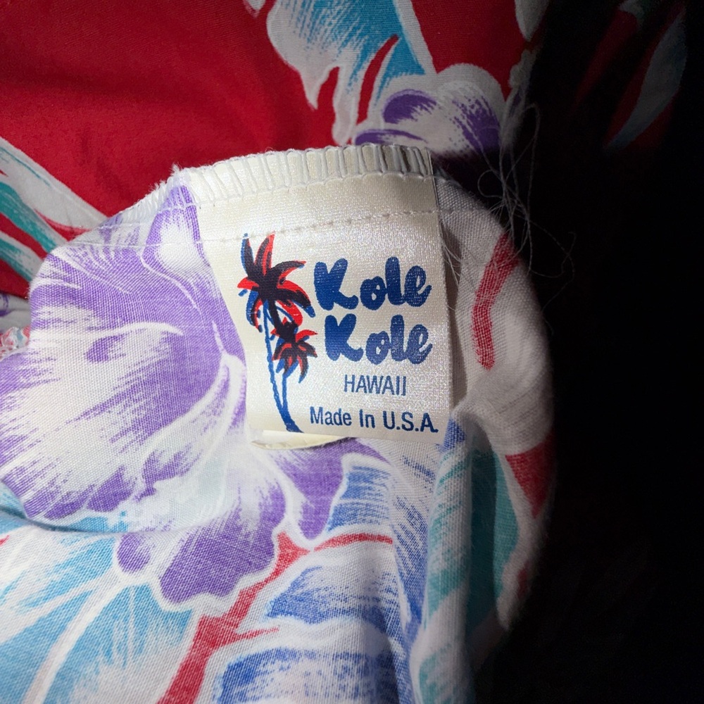 Vintage Hawaiian Muu Muu 3X - Picture 4 of 4